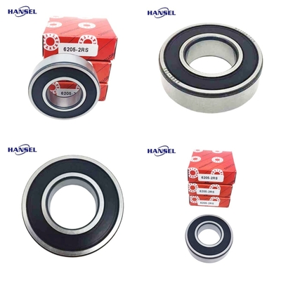 Tamaño de perforación de 25 mm C0 C2 C3 C4 C5 Rodamientos de bolas de ranura profunda de doble fila 6205-2rs de SKF