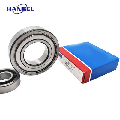 Rodamientos de bolas de ranura profunda de la serie 6207 ZZ para máquinas de construcción de tractores de automóviles