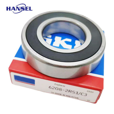 BALL de lubricación de grasa de aceite 6208 2RS1/C3 S K F rodamientos de bolas de ranura profunda para el servicio