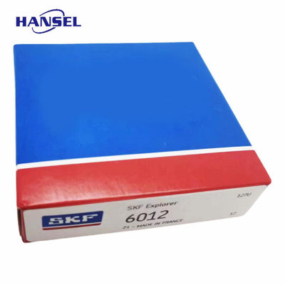 Rodamientos de bolas de ranura profunda de acero cromado duradero 6012 para ambientes de alta temperatura