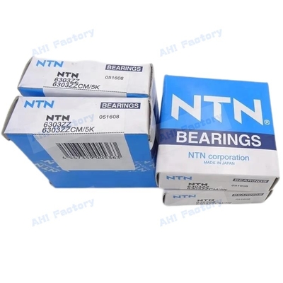 Rodamiento de bolas de ranura profunda de N.T.N. con tamaño de perforación 0 25 mm y clasificación de precisión P5