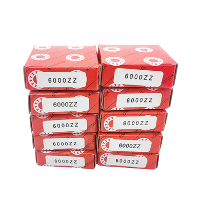 Rodamientos de bolas de ranura profunda para bicicletas 6000-2Z 2rs 42*42*15mm para rendimiento multi-tipo