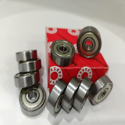 P6 Nivel de precisión 625ZZ Rodamiento de bolas de ranura profunda en miniatura con certificado ISO9001 2008