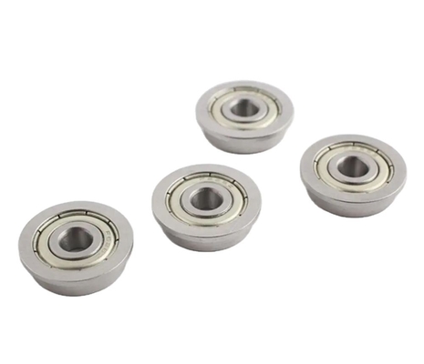 Estructura Rodamientos de bolas de ranura profunda F 604 ZZ 4*12*4mm para piezas de máquinas y equipos