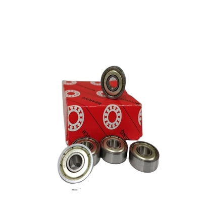 El rodamiento de bolas de ranura profunda F 607 ZZ 7*19*6MM hecho de acero cromado/GCr15 para beneficio