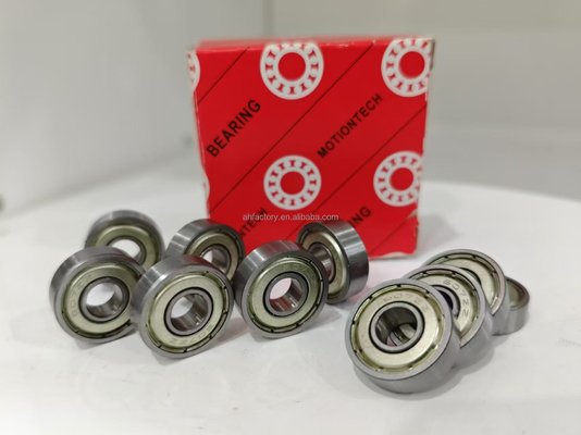 El rodamiento de bolas de ranura profunda F 607 ZZ 7*19*6MM hecho de acero cromado/GCr15 para beneficio