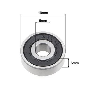 Acero de rodamiento de bolas de ranura profunda en miniatura 627RS 627ZZ 627 2RS 0 7 mm