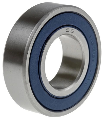 Certificado de rodamiento de bolas de acero inoxidable SS6205-2RS para perforación de 0-25 mm