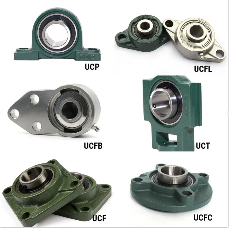 UCP207 208 209 210 211 212 213 214 215 de acero inoxidable para cojines industriales