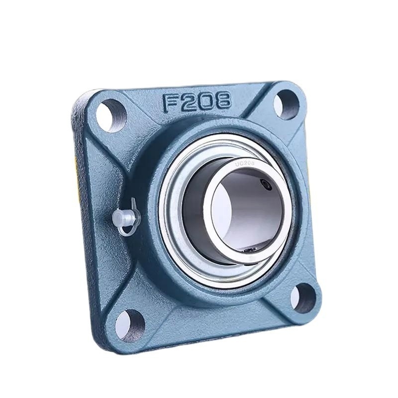 Rodamientos de bloque de almohada SKF UCF 100% probados para obras de construcción azules, negras y verdes