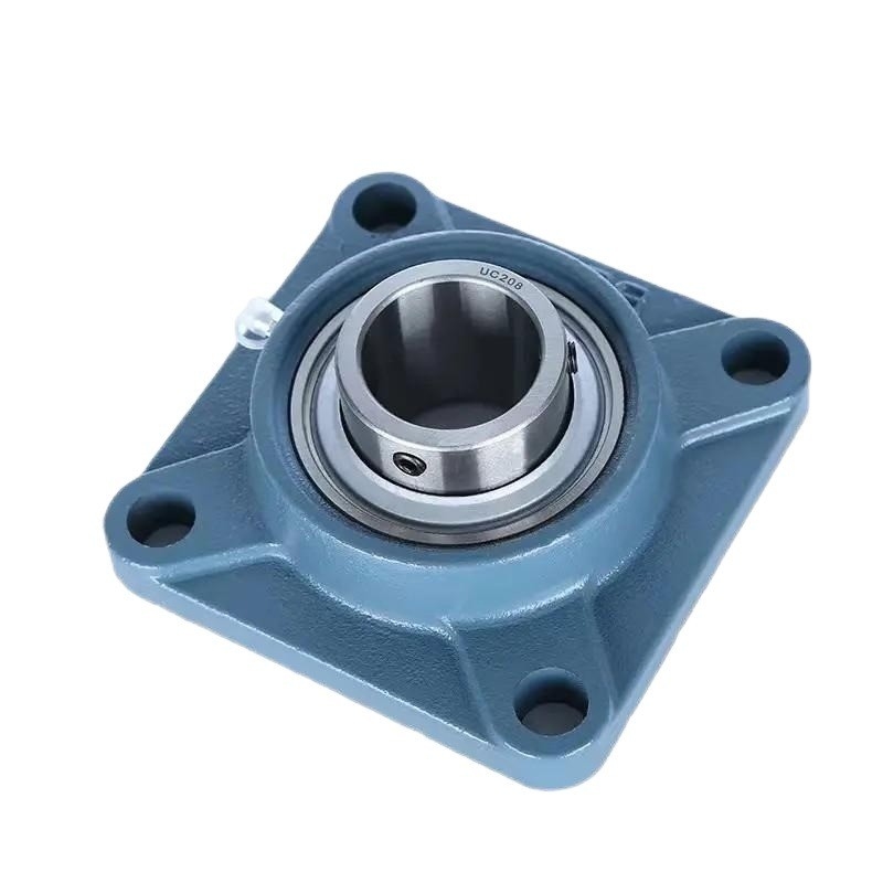 Acero cromado GCR15 UCF rodamiento de bloque de almohada de 50 mm para laminadoras y máquinas pesadas