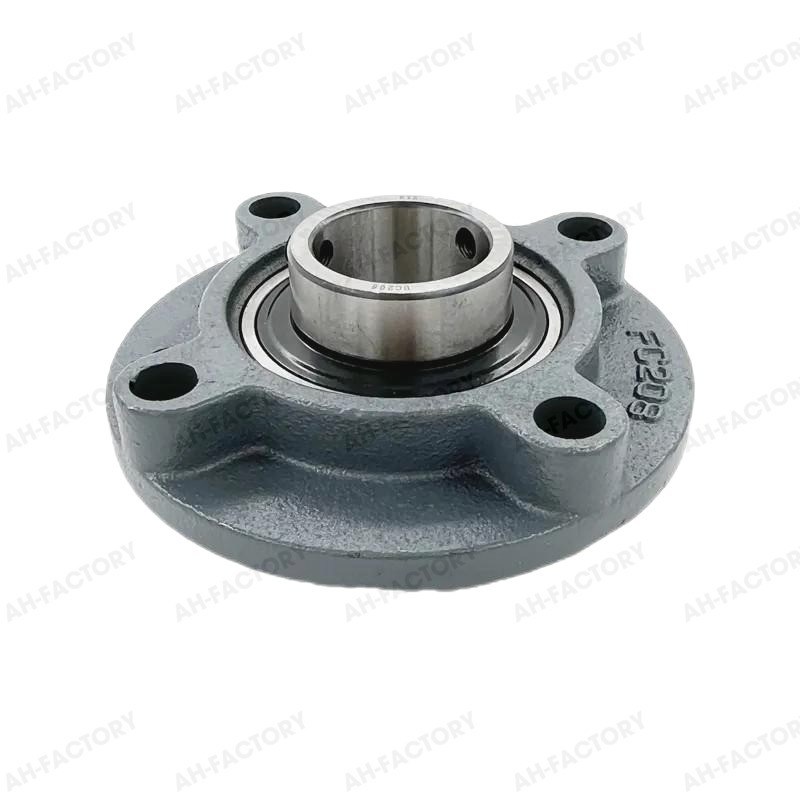 Rodamientos de bolas montados en bloques de almohada termoplásticos a granel con material GCR15 de acero cromado