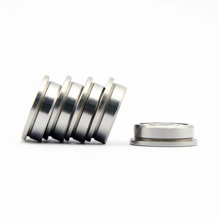 MF126ZZ MF126-2RS MF126ZZ Rodamiento de bolas de brida de acero inoxidable para la producción química