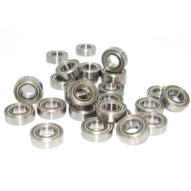 Baja Voz Ejecución estable MF128-ZZ Alta precisión 2 RS Flange rodamientos de bolas de ranura profunda