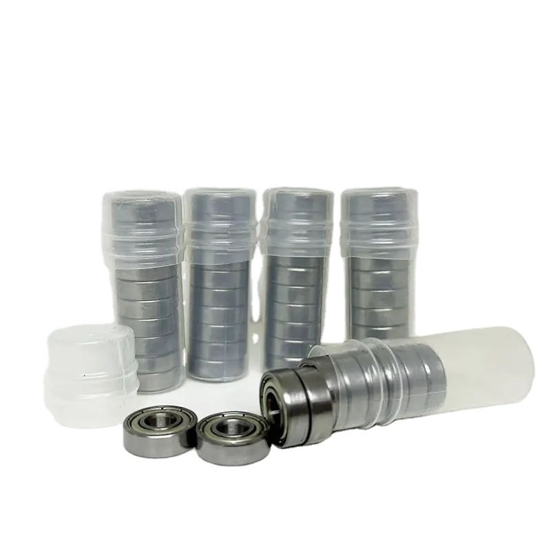 R10ZZ 15.875*34.925*8.731 mm Rodamiento de bolas de ranura profunda de acero cromado pequeño de fila única