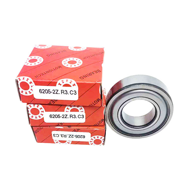 Los rodamientos de bolas de ranura profunda de tamaño 0-25mm 6205-2Z/C3 con certificación ISO9001 2008