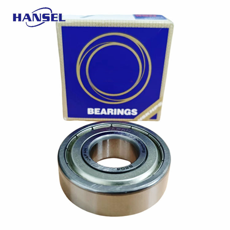 P5 Rodamientos de bolas de ranura profunda de tipo SKF 6204-2Z/C3 de precisión múltiple para tamaños de perforación de 0 a 20 mm