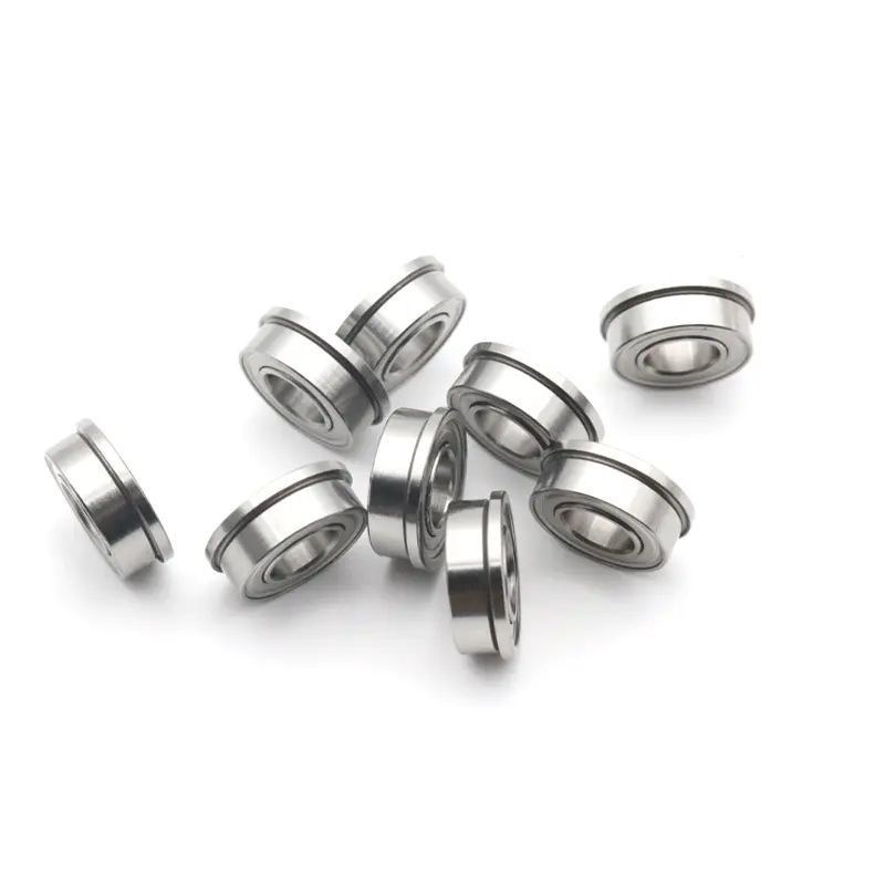 Lubricación de grasa de aceite 8 mm F688ZZ rodamiento con brida 8 * 16 * 5 mm con brida y sello ZZ 2Z